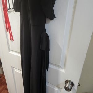 womans black jumpsuit